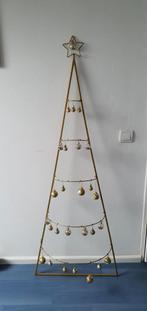 House of Seasons wandhanger kerstboom goud 50 x 1 x 150 cm, Diversen, Kerst, Ophalen of Verzenden, Zo goed als nieuw
