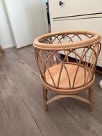 Leuk rotan plantenstandaardje, Tuin en Terras, Bloembakken en Plantenbakken, Minder dan 30 cm, Minder dan 60 cm, Rond, Ophalen of Verzenden