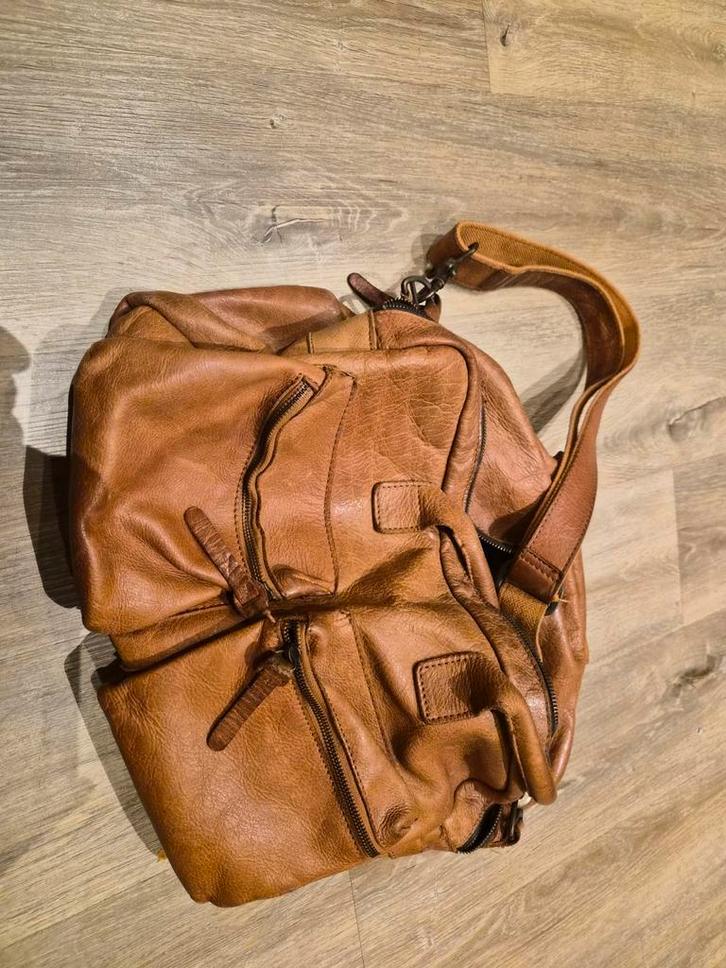 Cowboybag Luiertas - Camel Kleur, Sieraden, Tassen en Uiterlijk, Tassen | Damestassen, Gebruikt, Overige typen, Bruin, Ophalen of Verzenden
