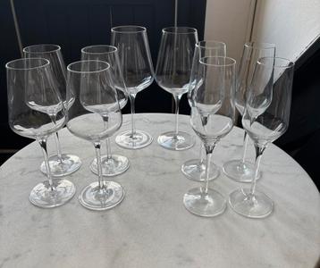 Villeroy & Boch vivi witte rode wijnglazen champagne flutes beschikbaar voor biedingen