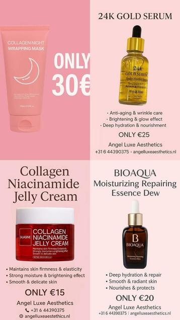 Skincare beschikbaar voor biedingen