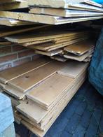 Vuren vloerdelen planken 14cm breed 18mm dik, Ophalen, Minder dan 25 mm, Grenen, Zo goed als nieuw