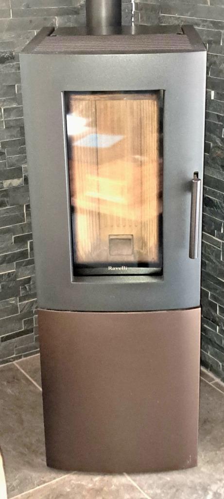 Pelletkachel Ravelli Alfa / Nordic Fire Varize, goede staat, Huis en Inrichting, Kachels, Gebruikt, Vrijstaand, Pelletkachel, Overige brandstoffen