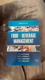 Food & Beverage management, Verzenden, Nieuw