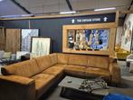 Velvet Hoekbank, Huis en Inrichting, Banken | Bankstellen, 250 tot 300 cm, 75 tot 100 cm, Ophalen of Verzenden, Zo goed als nieuw