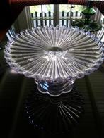 glazen taartplateau, Huis en Inrichting, Ophalen of Verzenden, Zo goed als nieuw