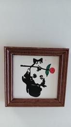 Tegel met afbeelding Charlie Chaplin, Ophalen of Verzenden, Zo goed als nieuw