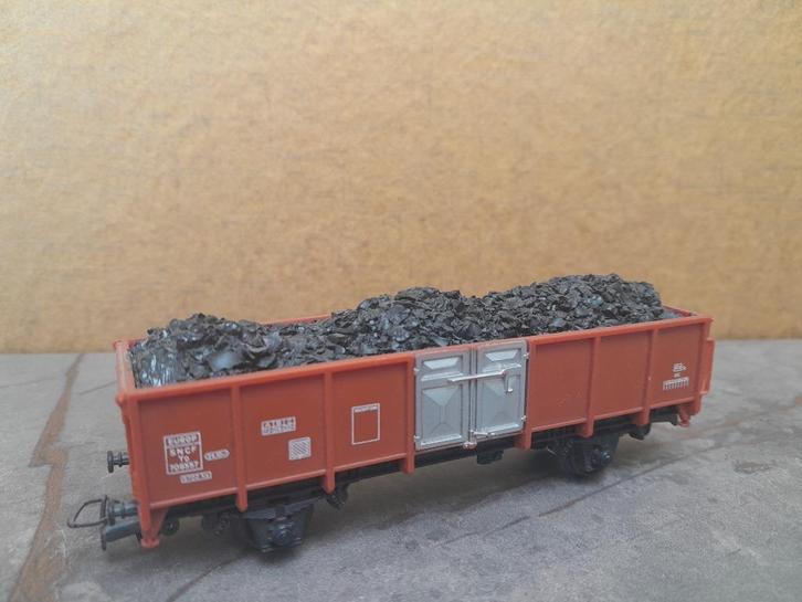 Jouef 6230 (623) met lading, Hobby en Vrije tijd, Modeltreinen | H0, Gebruikt, Wagon, Gelijkstroom, Jouef, Ophalen of Verzenden