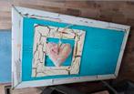 Tuin canvasdoek op houten frame., Ophalen, Zo goed als nieuw