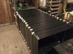 Stalen industriële zware tafelpoten / poten , tafel , metaal, 1 kruk, Ophalen of Verzenden, Nieuw, Metaal