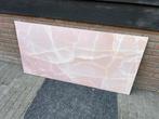 Vloertegel roze marmer 60x120cm, Doe-het-zelf en Verbouw, Tegels, Ophalen, 60 cm of meer, Nieuw, Minder dan 5 m²