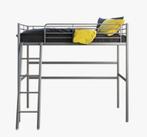 Svärta hoogslaper Ikea antreciet, Huis en Inrichting, Slaapkamer | Stapelbedden en Hoogslapers, 90 cm, Gebruikt, 160 tot 180 cm