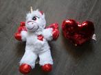 Knuffel eenhoorn met vleugels i love you en wrijf hart
De ho, Kinderen en Baby's, Speelgoed | Knuffels en Pluche, Ophalen of Verzenden