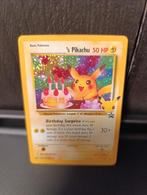 Verjaardag Pikachu Celebrations Holo, Ophalen of Verzenden, Zo goed als nieuw, Losse kaart, Foil