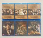 Blu-Ray: Lord of the Rings (Extended) + The Hobbit Trilogie, Cd's en Dvd's, Blu-ray, Ophalen of Verzenden, Science Fiction en Fantasy