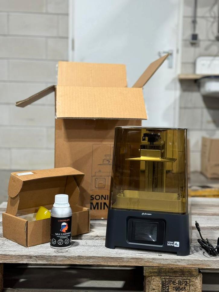 Phrozen Sonic Mini 4K incl accessoires, Computers en Software, 3D Printers, Zo goed als nieuw, Ophalen of Verzenden