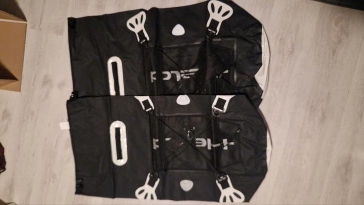 2 Held bagagerollen 90 liter, Motoren, Accessoires | Koffers en Tassen, Gebruikt, Ophalen of Verzenden