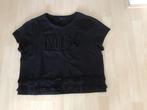 Zwart shirt nikki mt 42, Ophalen of Verzenden, Zo goed als nieuw, Maat 42/44 (L), Korte mouw