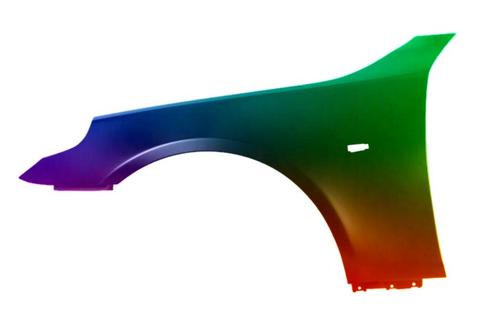 Voor BMW E60 E61 03-10 Spatbord linksvoor, gespoten in de kl, Auto-onderdelen, Carrosserie en Plaatwerk, Spatbord, BMW, Voor, Links