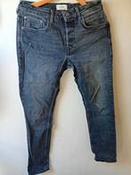 Zwarte tiener/heren jeans maat W30/L30, Verzenden, Zo goed als nieuw, Zwart, W32 (confectie 46) of kleiner