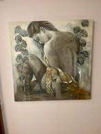 Groot schilderij, Antiek en Kunst, Kunst | Schilderijen | Abstract, Ophalen