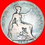 * MISTRESS OF SEAS:GREAT BRITAIN PENNY 1903~EDWARD VII 1902-, Postzegels en Munten, Losse munt, Overige landen, Verzenden