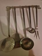 Vintage lepelrek., Huis en Inrichting, Keuken | Bestek, Ophalen of Verzenden, Zo goed als nieuw, Rvs of Chroom