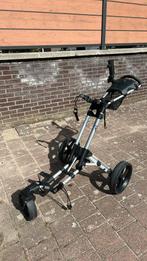 Fastfold Flex 360 golftrolley inclusief hoes en handwarmer., Ophalen of Verzenden, Zo goed als nieuw, Golfkar, Overige merken