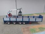 Steenen trailer met kraantje wsi
