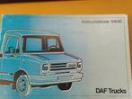 DAF V 400 instructieboek / handleiding, Ophalen of Verzenden