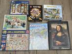 7 Puzzels in 1 koop. Disney, Jan van Haasteren, Wasgij etc, Ophalen of Verzenden, 500 t/m 1500 stukjes, Zo goed als nieuw, Legpuzzel