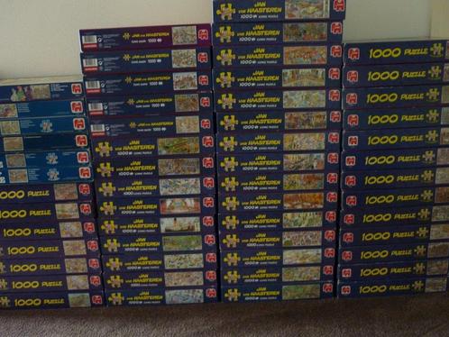Jan van Haasteren puzzels met 1000 en 950 stukjes COMPLEET!, Hobby en Vrije tijd, Denksport en Puzzels, Zo goed als nieuw, Legpuzzel