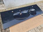 Wasbak/wastafel zwart 140x47cm, show, Ophalen of Verzenden, Nieuw