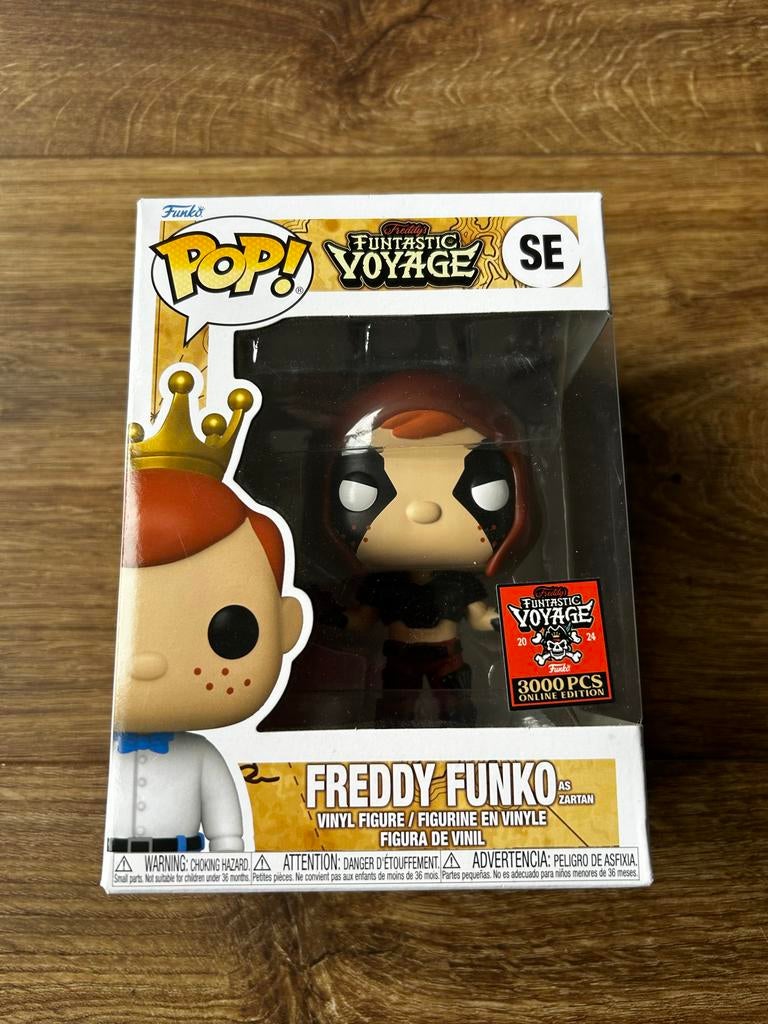 Funko Pop! Freddy Funko as Zartan - Fantastic Voyage, Verzamelen, Ophalen of Verzenden, Nieuw