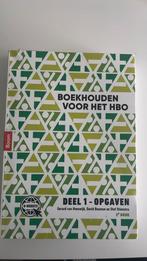 Boekhouden voor het hbo deel 1. Opgavenboek, Verzenden, Gerard van Heeswijk, Zo goed als nieuw, Nederlands