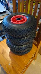 Set van 4 bolderwagenwielen, Ophalen of Verzenden, Nieuw