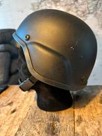 Airsoft Helm – Metaal – Zwart (zeer goede staat), Ophalen of Verzenden