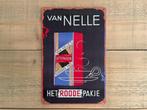 Metalen reclamebord Van Nelle's Thee 20x30, Ophalen of Verzenden, Zo goed als nieuw, Reclamebord
