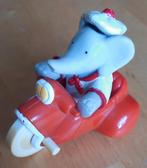 Babar op scooter - Vintage speelgoed, Ophalen of Verzenden, Gebruikt, Jongen of Meisje