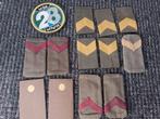 MILITAIRE PATCHES batches schouder epauletten, Ophalen of Verzenden, Overige soorten, Overige gebieden, Embleem of Badge