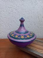 Flora Gouda bewaarpot. Lila. Vintage keramiek, Keramiek, Overige typen, Ophalen of Verzenden, Zo goed als nieuw