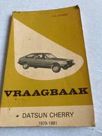 Vraagbaak Datsun cherry, Ophalen