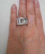 Zilveren royale Ti Sento ring maat 18 nr.316, 18 tot 19, Gebruikt, Verzenden, Dame