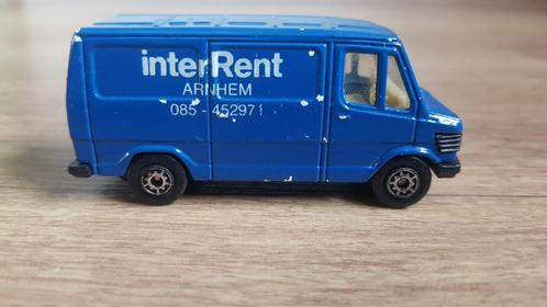 InterRent Arnhem Mercedes-Benz 307D Bedrijfswagen modelauto, Hobby en Vrije tijd, Modelauto's | Overige schalen, Gebruikt, Bus of Vrachtwagen