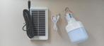 oplaadbare kampeer camping lamp zaklamp solar zonnepanelen, Ophalen of Verzenden, Nieuw, Solar + Accu