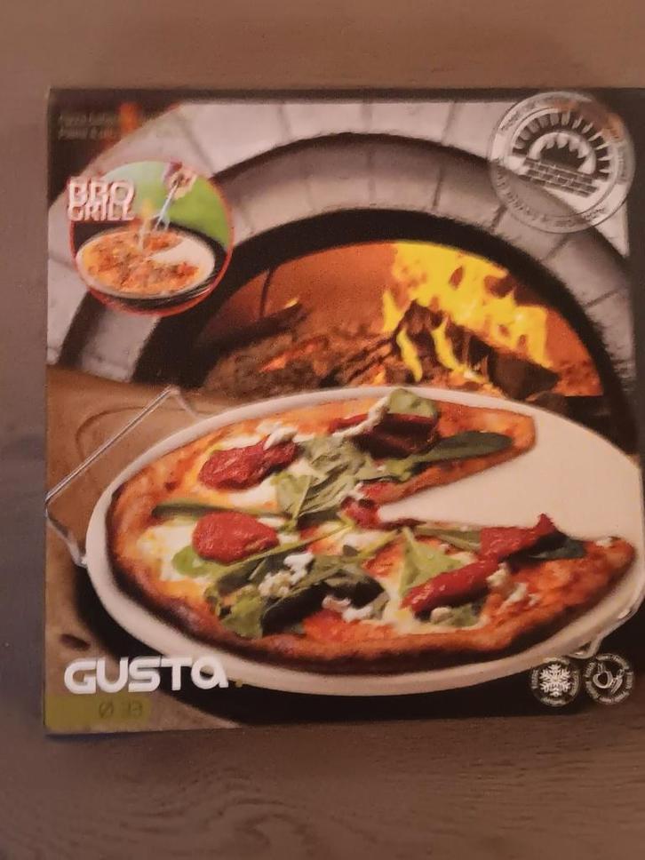 Gusta - Pizza Baksteen - ø33cm, Huis en Inrichting, Keuken | Keukenbenodigdheden, Nieuw, Ophalen of Verzenden