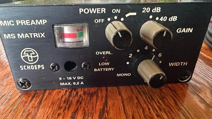 Schoeps MS Stereo Film Geluidset - VMS01 MK41 MK8 CMC5, Muziek en Instrumenten, Microfoons, Gebruikt, Studiomicrofoon, Ophalen of Verzenden