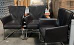 Set van 5 Stoelen, Ophalen, Gebruikt, Bruin, Leer
