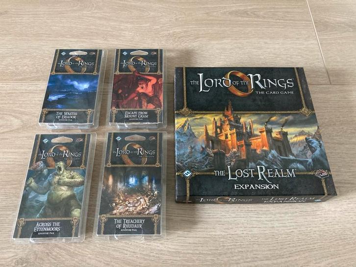 Lord of the Rings LCG card game, Hobby en Vrije tijd, Gezelschapsspellen | Kaartspellen, Zo goed als nieuw, Ophalen of Verzenden