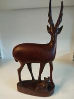 Te koop standbeeld hert, Antiek en Kunst, Ophalen of Verzenden